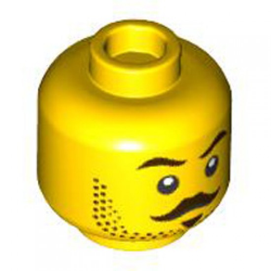 Mini Head Number 3909 Bright Yellow