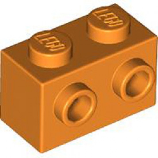 Brick 1x2 with 2 Knobs Bright Orange