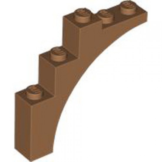 Brick with Bow 1x5x4 Medium Nougat