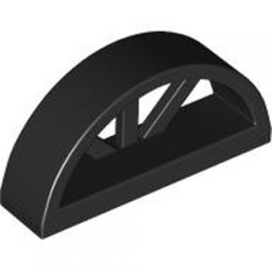 Bow Window 1x4x1 2/3 Black