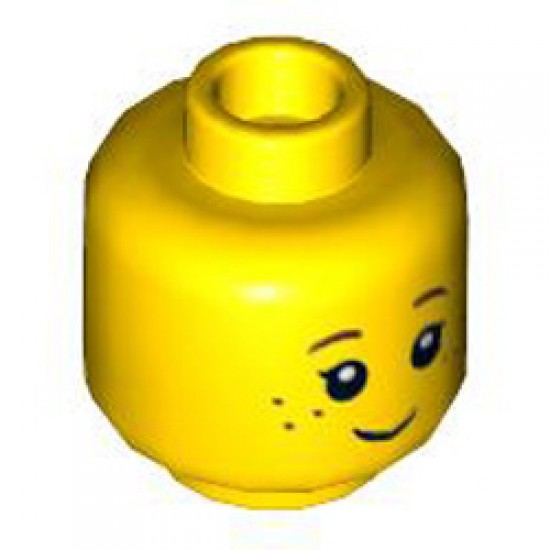 Mini Head Number 1635 Bright Yellow