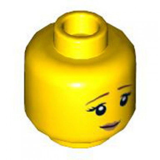 Mini Head Number 1771 Bright Yellow