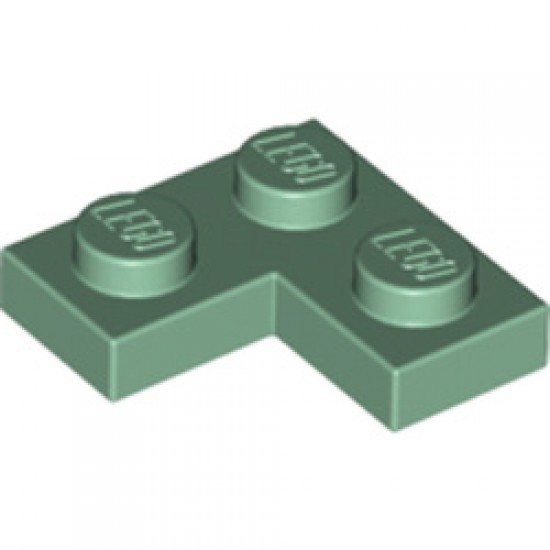 Corner Plate 1x2x2 Sand Green