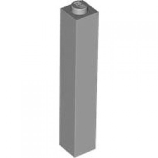 Brick 1x1x5 Medium Stone Grey