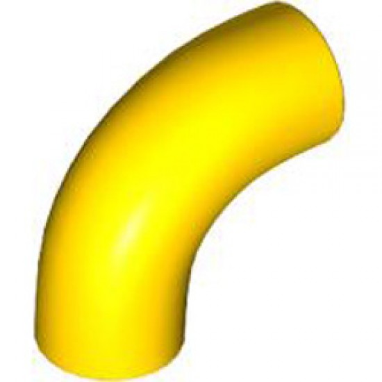 Design Shape with Tube Crosshole Bright Yellow