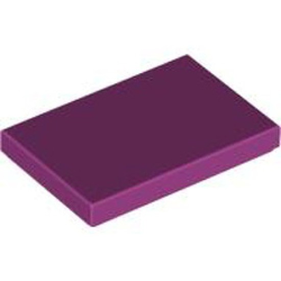 Flat Tile 2x3 Bright Reddish Violet