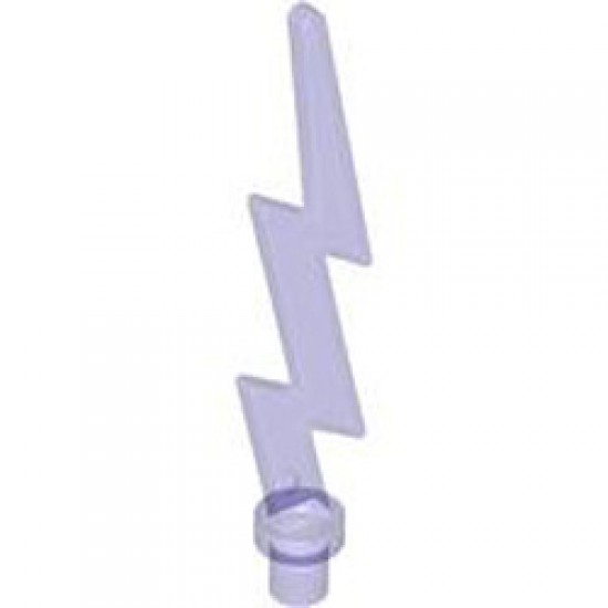 Mini Accessory Number 1 Transparent Bright Violet