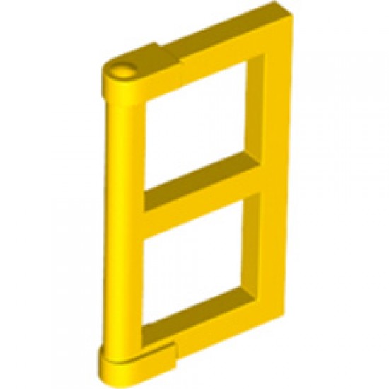 Window 1/2 for Frame 1x4x3 Bright Yellow