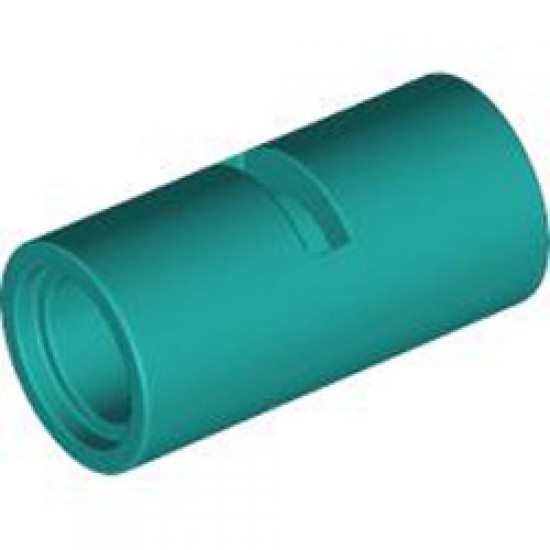 Tube with Double 4.85 Hole Bright Bluish Green