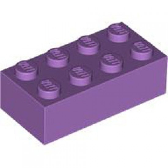 Brick 2x4 Medium Lavender