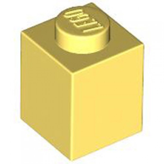 Brick 1x1 Cool Yellow