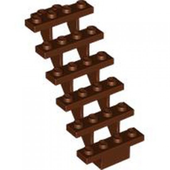 Staircase 7x4x6 Reddish Brown