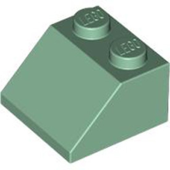 Roof Tile 2x2 / 45 Degree Sand Green