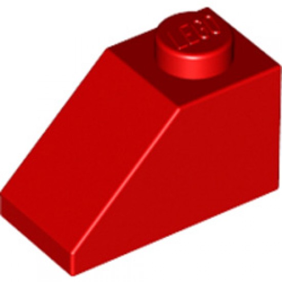 Roof Tile 1x2 / 45 Degree Bright Red