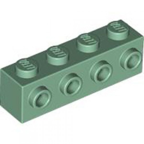 Brick 1x4 with 4 Knobs Sand Green