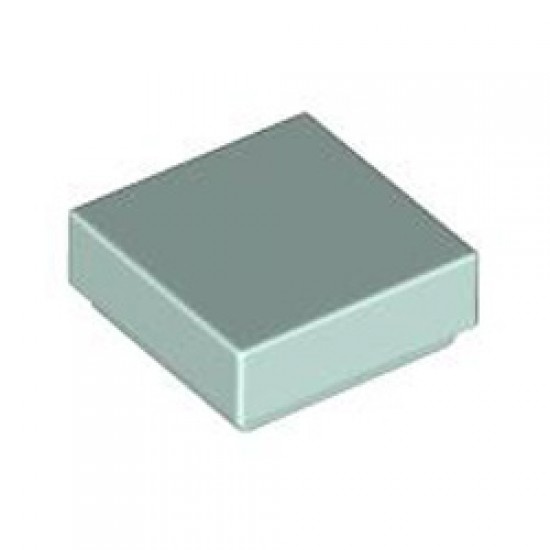 Flat Tile 1x1 Aqua