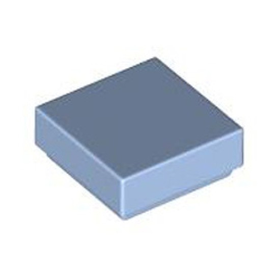 Flat Tile 1x1 Light Royal Blue