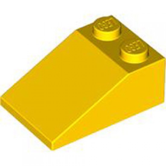 Roof Tile 2x3/25 Degree Bright Yellow