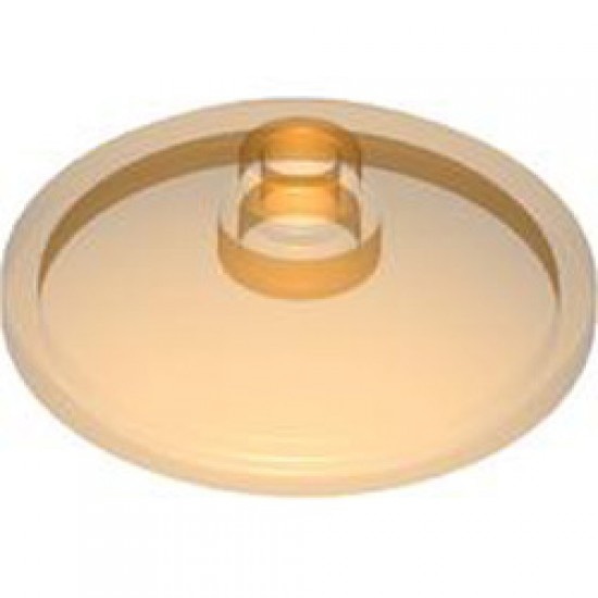 Parabolic Reflector Diameter 24x6.4 Transparent Bright Orange