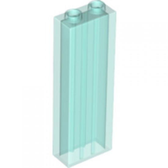 Brick 1x2x5 Transparent Light Blue