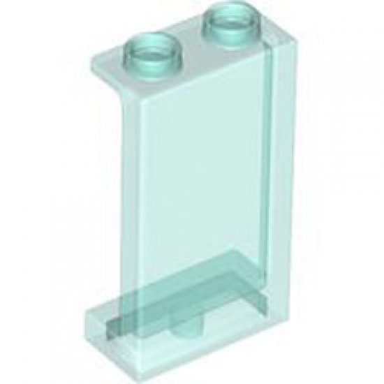 Wall Element 1x2x3 Transparent Light Blue