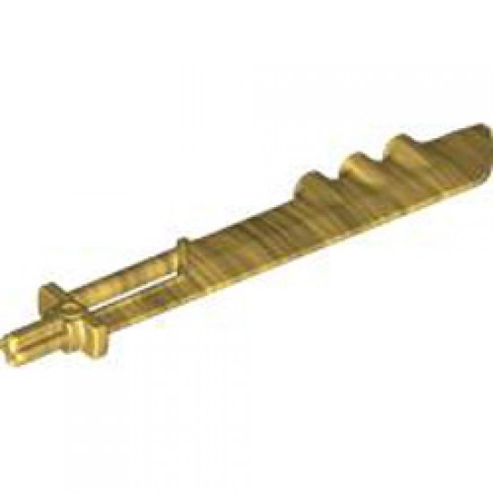 Weapon with Cross Axle Number 5 Warm Gold