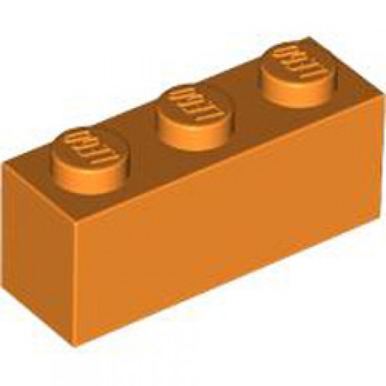 Brick 1x3 Bright Orange