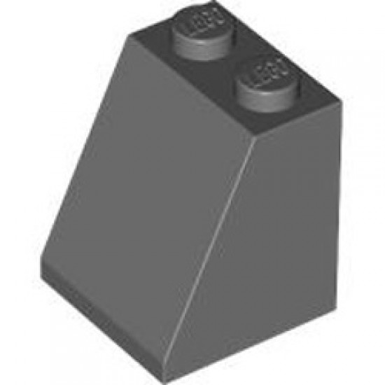 Roof Tile 2x2x2/65 Degree Dark Stone Grey