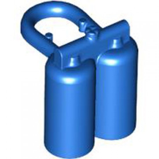 Mini Oxygen Bottles Bright Blue