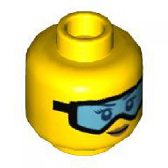 Mini Head Number 2598 Bright Yellow