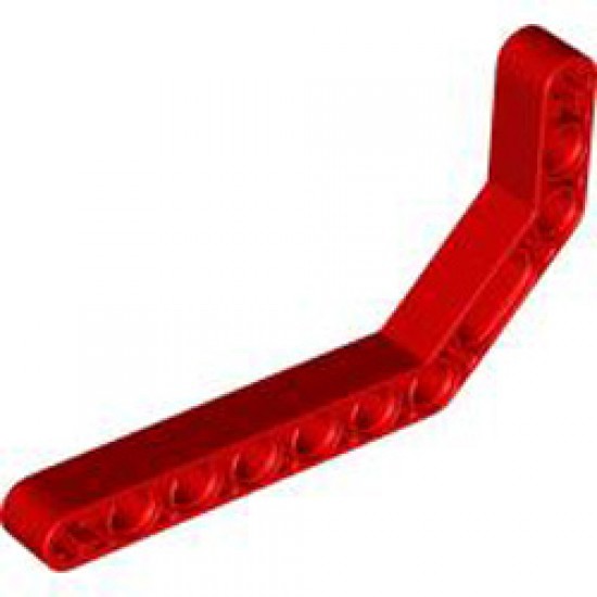 Double Angular Beam 3x7 45 Degree Bright Red