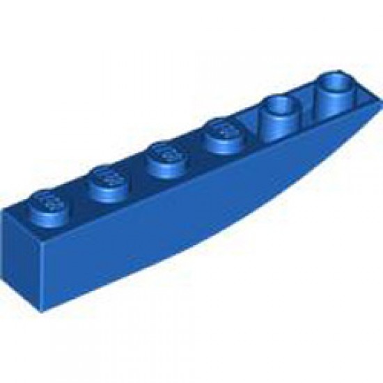 Brick 1x6 with Bow Reverse Bright Blue