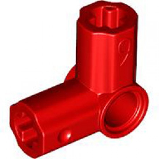 Angle Element 90 Degree Bright Red