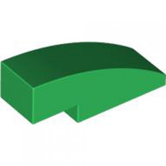 Brick with Bow 1/3 Dark Green