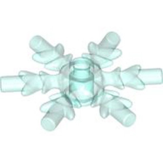 Ice Crystal Transparent Light Blue