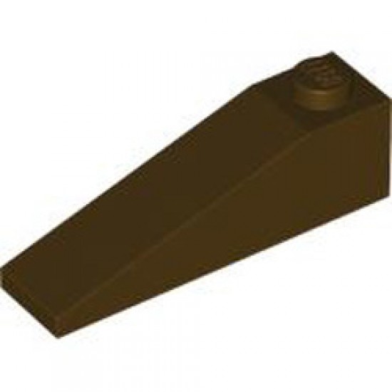 Roof Tile 1x4x1 Dark Brown