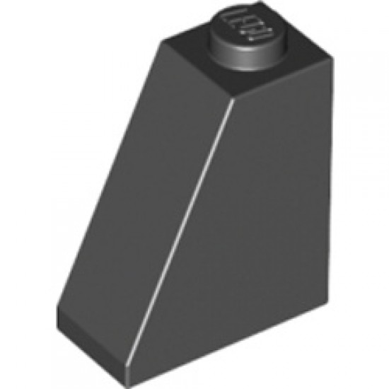 Roof Tile 2x1x2 Black