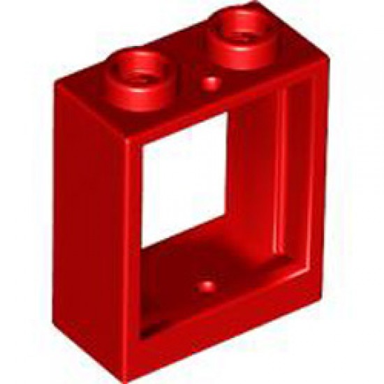 Frame 1x2x2 Bright Red