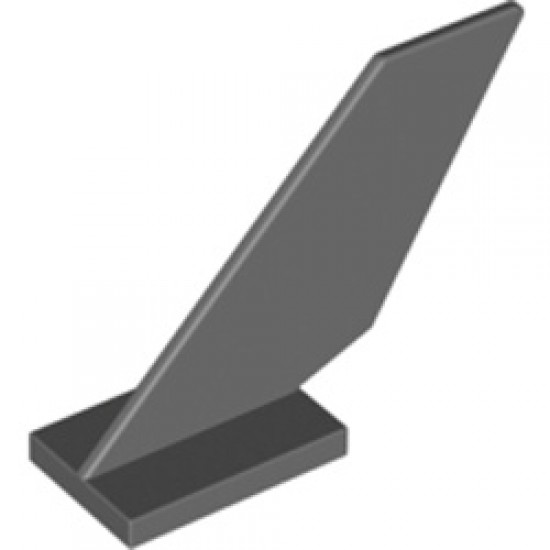 Rudder 2x6x4 Dark Stone Grey