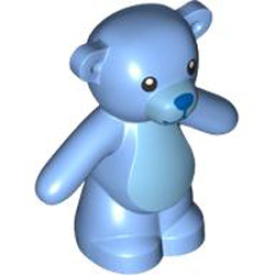 Mini Teddy Bear Number 14 Medium Blue