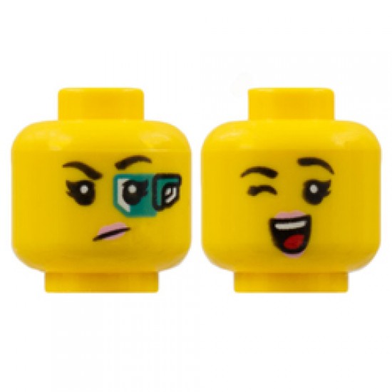 Mini Head Number 3416 Bright Yellow