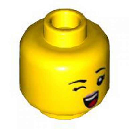 Mini Head Number 3416 Bright Yellow