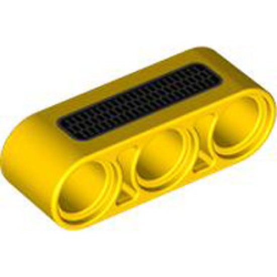 Technic 3M Beam Number 2 Bright Yellow