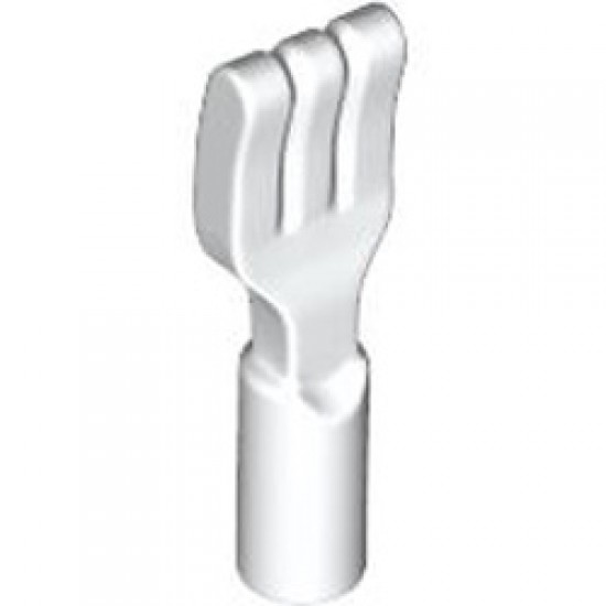 Fork Number 1 White