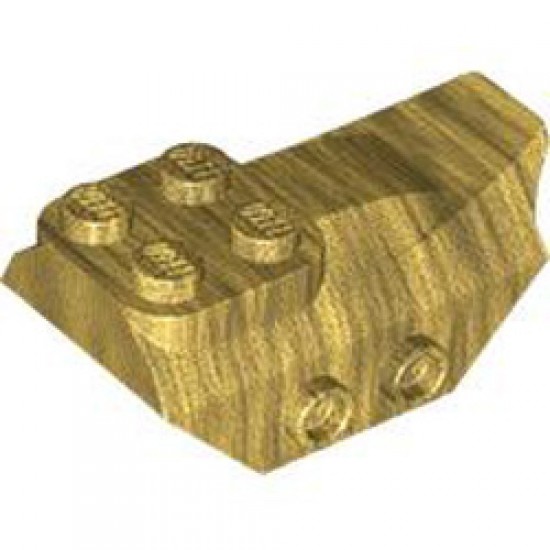 Design Brick 2x5 Number 1 Warm Gold