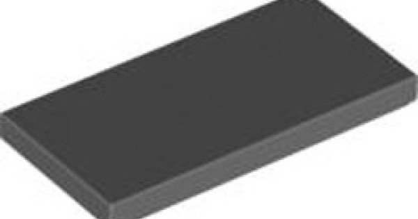 LEGO Part 4560184 - 87079 - Flat Tile 2x4 Dark Stone Grey | LEGO