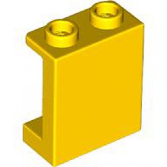 Wall Element 1x2x2 Bright Yellow