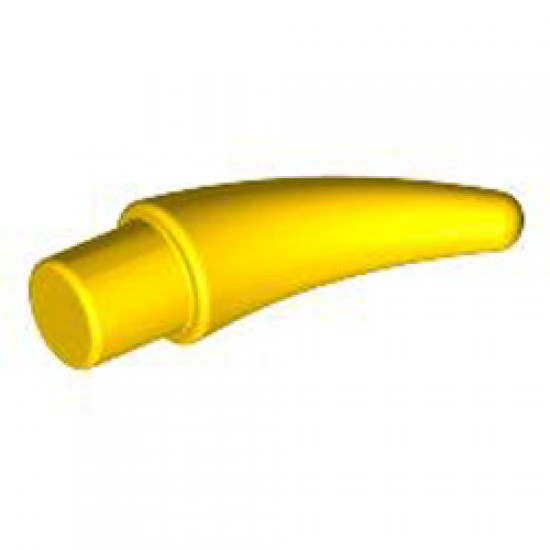 Horn with Shaft Diameter 3.2 Bright Yellow