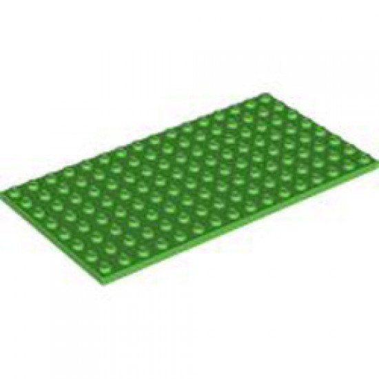 Plate 8x16 Bright Green