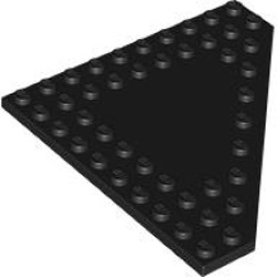 Corner Plate 10x10 Black